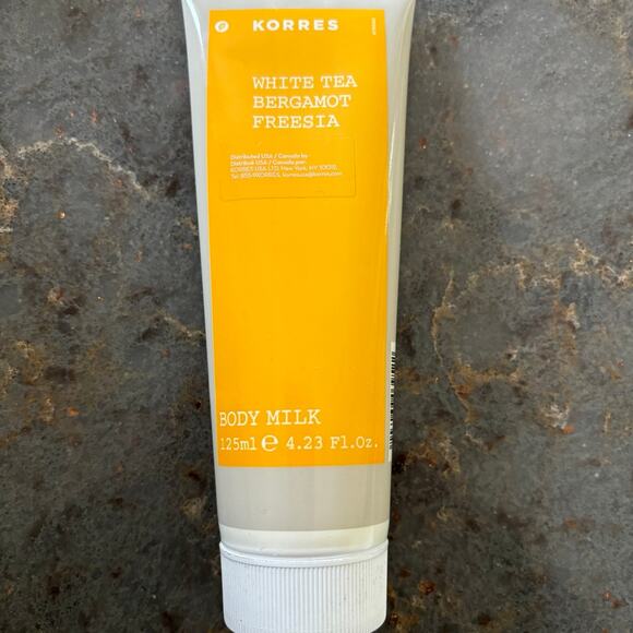 Korres Body Milk White Tea Bergamot Freesia - Picture 1 of 4